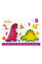 Set 2 decupatoare din plastic, Jurassic