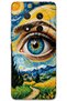 Huawei Honor Magic 7 Lite Case Hd Pattern Printed Back Cover - Art Eye