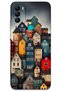 General Mobile Gm 21 Plus Case Hd Pattern Printed Back Cover - Colorful Houses