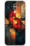 Huawei Mate 20 Lite Case Hd Pattern Printed Back Cover - Hot Colors