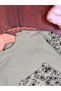 Premium Thessaloniki Knitted Velvet Fabric Floral Detailed 2-Piece Baby Girl Set - 5