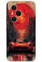Huawei Honor 400 Pro Case Hd Pattern Printed Back Cover - Red Mercedes
