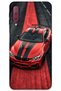 Samsung Galaxy A7 2018 Case Hd Pattern Printed Back Cover - Red Bw