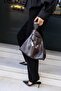 Shopper Bag Shoulder Bag with Belt Accessory Bitter Brown - 4