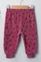 Baby Good Night Yaprak Printed 3-6-9 Months Unisex Baby Velvet 2-Piece Set - 4