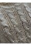 Silvery White Hair Knitwear - 3