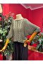 Khaki Hair Knitwear Sweater - 3