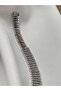 Steel Bracelet Original Xuping Silver Color with Zircon Stone - 4