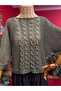 Khaki Hair Knitwear Sweater - 4
