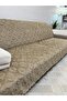 غطاء أريكة سرير من قماش الشنيل مع شراشيب وتصميم بومبون - 6