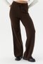 Buy Rope Lace-Up Knitwear Trousers Brown - 2