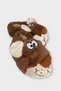 Unisex Figured Non-Slip and Soundless Sole Home Slippers Vi̇zon - Cream - 2