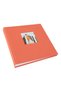 Photo Album – Memory Book Bella Vista |   Linen Cover |   25X25 cm - Salmon