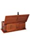 Storage Chest 60x25x22 cm Solid Acacia Wood - 6