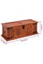 Storage Chest 60x25x22 cm Solid Acacia Wood - 3