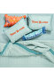 Sansad Dark Green Double Cotton Duvet Cover Set