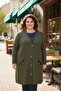 Long Sleeve Pocketed Knitwear Seasonal Jacket
