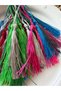 Colorful Velvet Tassels, Chinese Knot Tassel with Rope Ring, DIY Crafts, Jewelry Necklaces,13Cm/5.11In - 2