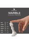 15" White & Black Marble Chess Set with Storage Box – Classic Luxury Chess Board Gift - 3