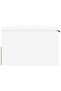 Wall Cabinet White 102x30x20 cm Engineered Wood - 6