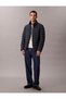 Men's Navy Blue Jacket - 2