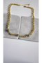 Special Series Colorful Zircon Stone Evil Eye and Ball Detail Chain Necklace