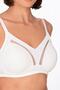 Women's Tulle Detail Shaping / Sculpting Bra |   Ecru 706 - 2