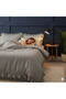 100% Natural Cotton Double Ruffled Duvet Cover Set 200X220 cm