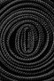 Black 7 mm thick 1 pair flat sports shoe laces - 5