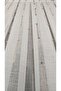 Ecru Linen Tulle Curtain with Vertical Stripes, 1/3 Dense Pleats, Wrinkle-Resistant, No Ironing Needed, Suitable for Any Room - 5