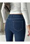 Women's High Waist Pocketless Jeans Tight Leg - 3