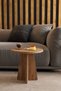 Mushroom 3-Piece Round Nesting Coffee Table, Living Room Coffee Table Set, Nordic Style, Side-Center Table - 4