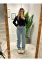 High Waist Straight Jeans - 5