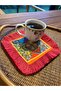 Rio De Janeiro Presentation Napkin Fuchsia