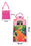 Foldable Girl's Prayer Rug with Bag, Portable Strap - Pink - 7