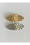 Metal French Type Hair Clip – Shiny Silver Color 9 cm Classic and Stylish Model - 8