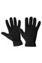 Men's Black Winter 3 Pairs of Terry Socks - Fleece Beanie - Fleece Drawstring Neck Gaiter - Fleece Gloves - Set of 6 - 2