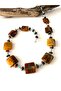 Bohemian Authentic Baguette Acrylic Special Design Necklace