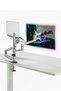 Std72024Mlg Aluminum Monitor Holder with Support for 11-17 Inch Notebooks and 17-32 Inch Monitors