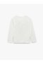 Licensed Lola Bunny Printed Long Sleeve Crew Neck Cotton T-Shirt - 2