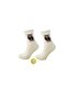 Set of 3 Cartoon Patterned Fun College Socks - 3