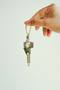 Spiritual Protection Natural Stone Keychain / Labradorite -Selenite – Amethyst – Angel Stone - 5