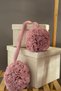 Dried Rose Pompon Accessory Mosquito Net