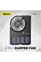 2-in-1 Zapper Fan - Portable Mosquito Killer with UV Lamp & 5-Speed Fan - 2