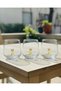 Set of 2 Coffee Side Water Glasses with Orange Fox Figure - 3