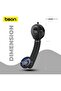 Ultimate Suction Mount with Magnetic Grip & 360° Rotation (Cable Included) - 5