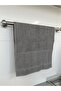 Authentic Series Color Anthracite 2-Piece Towel Set 50X100 cm Extra Soft Textured Hand Towel - 4