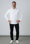 Classic Loose Fit Plain Long Sleeve Men's Shirt