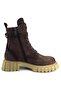1960 24Kb Women's Casual Boots Brown Nubuck - 3