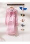 Bathrobe - Pink - Plain - 2